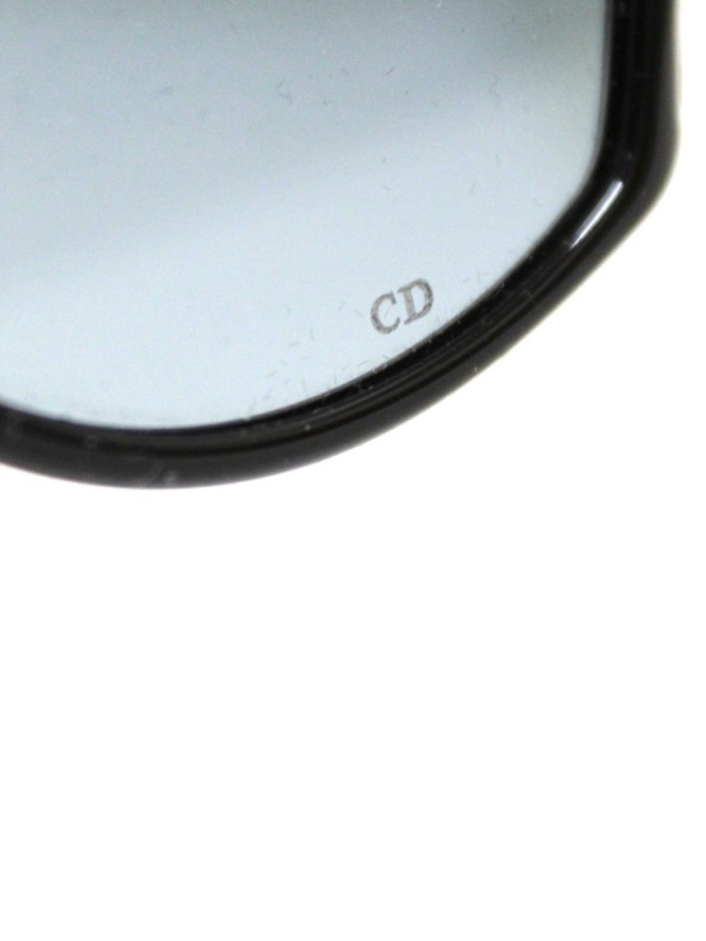 Christian Dior Black / Gold Sunglasses 80711 w/ Dior Sunglass Case - Picture 8 of 12